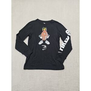 Nike Shirt Boys Large 3brand By Russell Wilson Football Graphic Fired Up